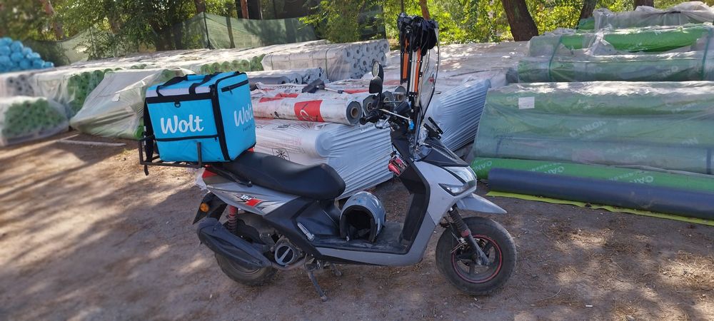 Дождевик на мопед