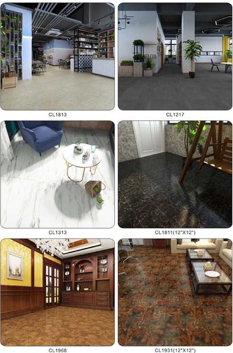 Плитка ПВХ для ванной комнаты.