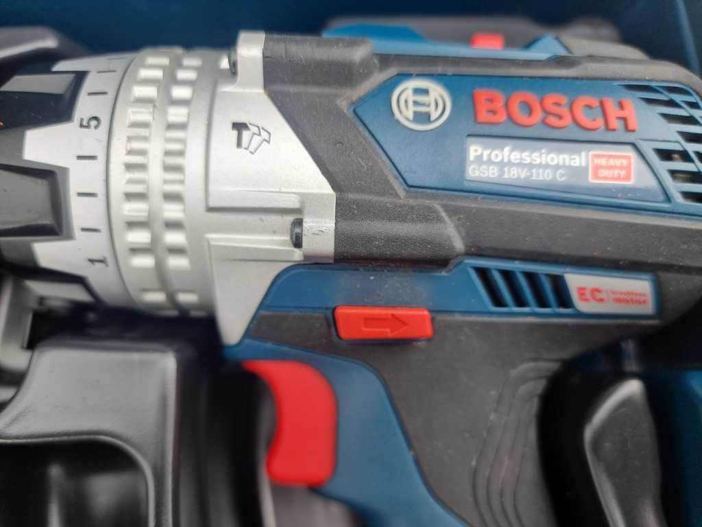 BOSCH GSB 18V-110 -GBH 5-40 Акумулаторен ударен винтоверт 18V - 110 Nm