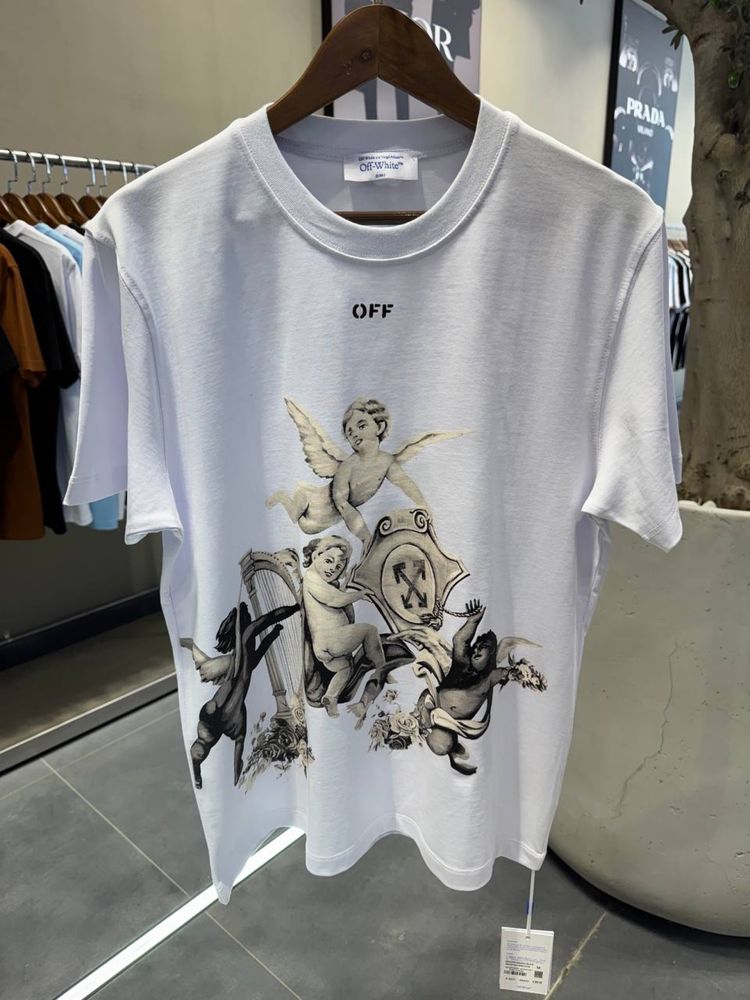 Tricou Off White calitate Premium