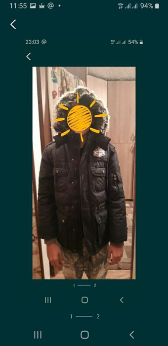 Зимняя куртка на мальчика