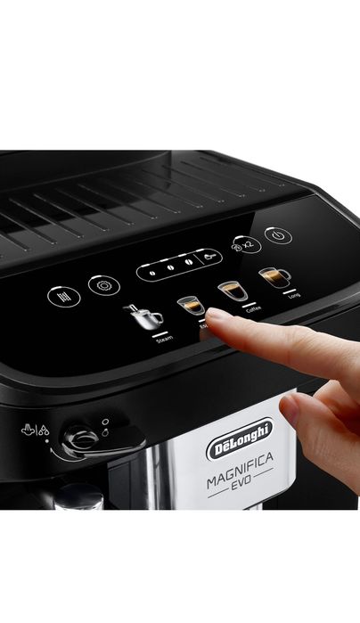 Espressor automat De'Longhi Magnifica Evo, 5 tipuri de bauturi,  2025