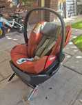 Столче за кола Cybex cloud q platinum autumn gold + Iso Fix база