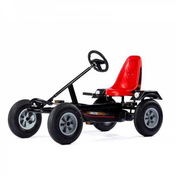 Kart / cart cu pedale pentru copii Dino Cars Sport BF1 (negru)
