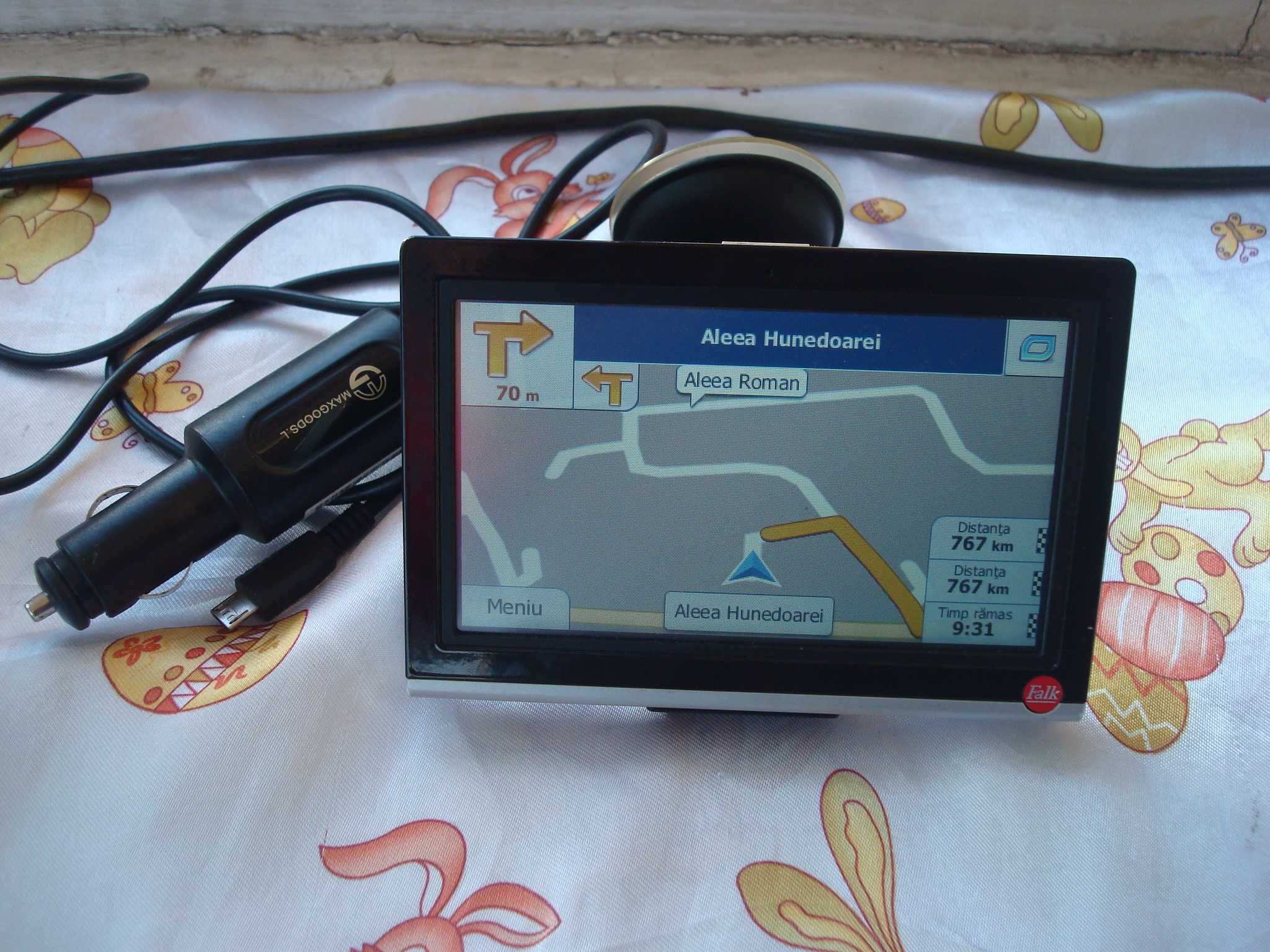 Gps navigatie 5.0” inch Falk Igo Primo active cradle harta Full Europa