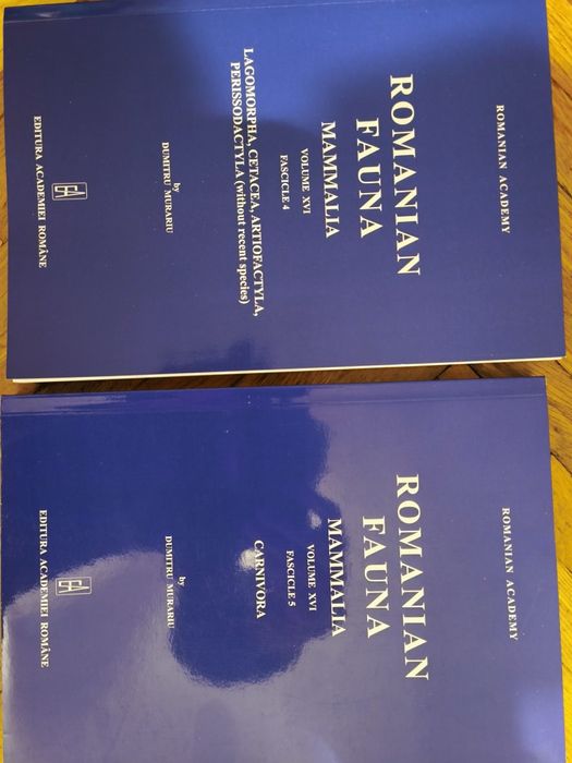 Fauna Romaniei - diverse volume/ fascicule Insecta, Mammalia etc