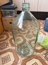 20 литровый стекляный бутыль