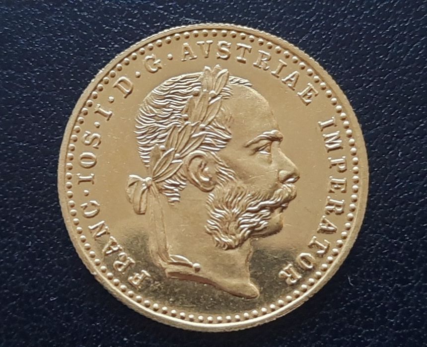 Monedă aur 1 ducat 1915