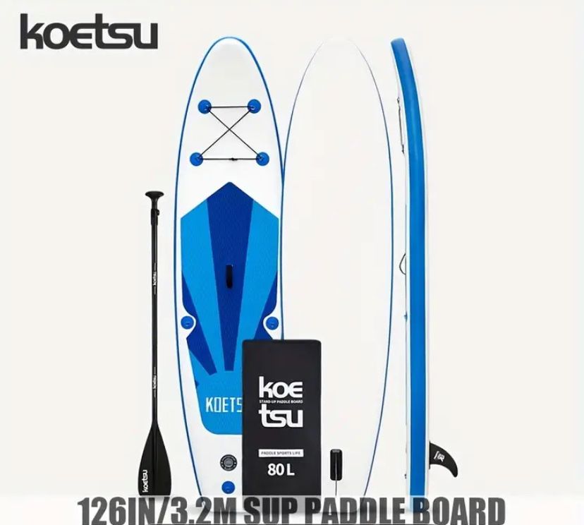 Paddle Board Stand UP SUP Blue Glacier 320 Koetsu Nou