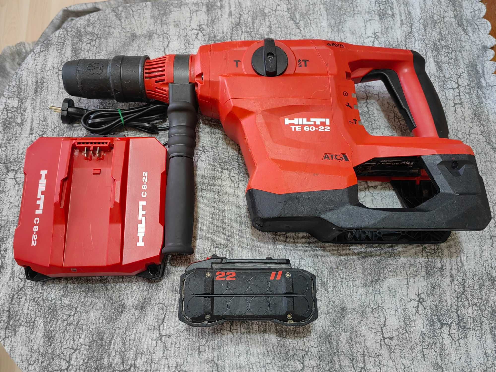 Hilti TE 60-22 nuron въртяща се ударно пробивна машина