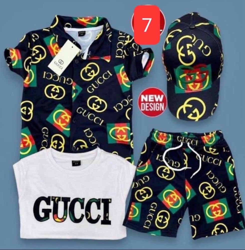 Compleu Gucci 4 piese copii de la 2 la 12 ani