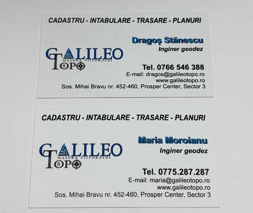 Galileo Topo - Servicii Profesionale de Cadastru și Topografie