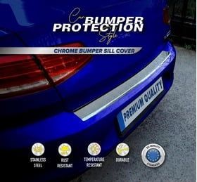 Ornament protectie portbagaj inox TOYOTA C-HR 2016-> ERK