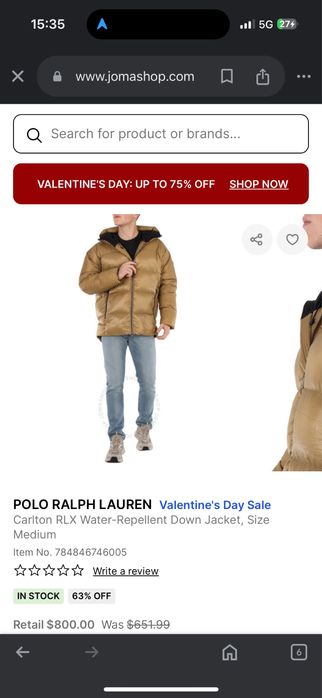 Geaca Polo Ralph Lauren RLX !!!