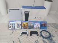 PS5 с 2 джоистиками и играми