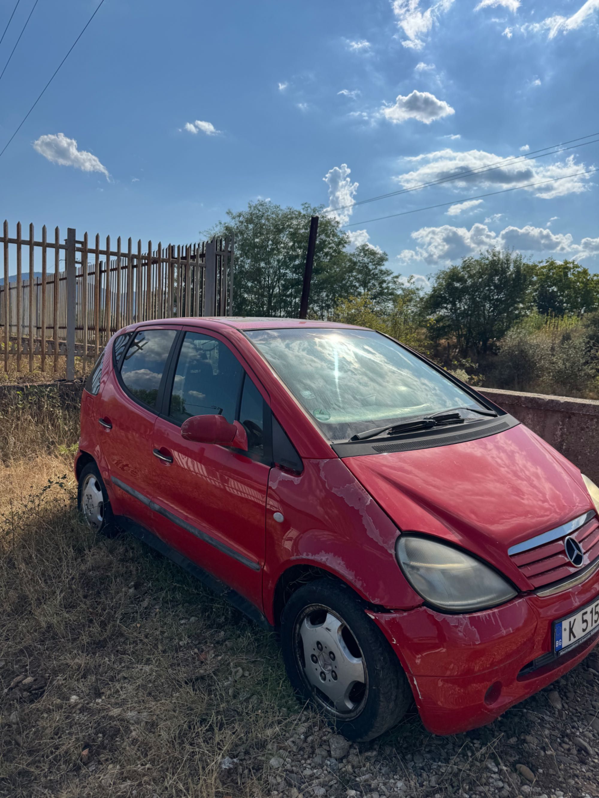 Mercedes A140 на части