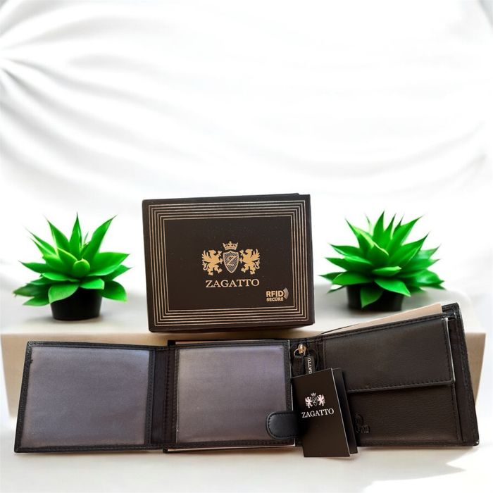 Мъжки портфейл от естестмена кожа