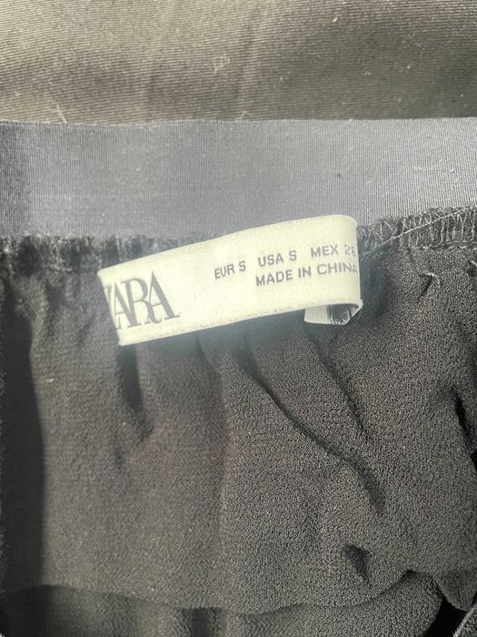 fusta ZARA, negru marimea S