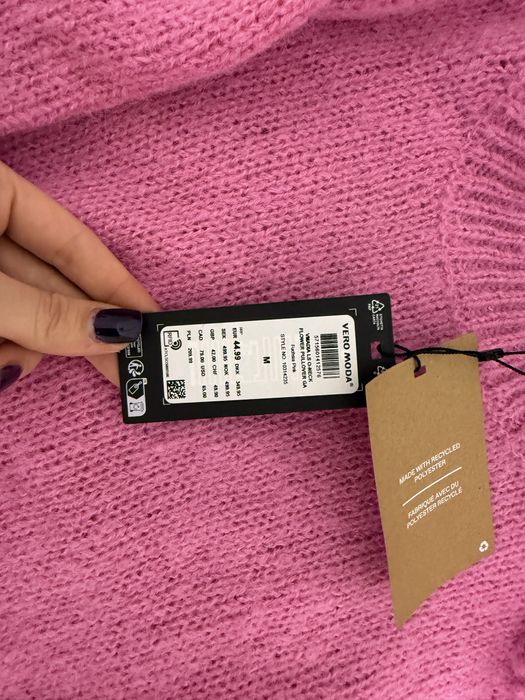 Pullover Vero Moda fuchsia