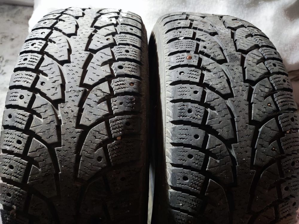 4 шипованных баллона Hankook