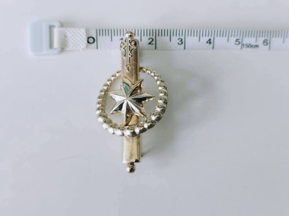 Veche brosa placata cu aur