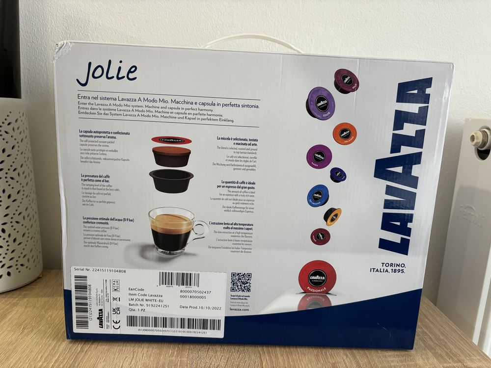 Espressor Lavazza Jolie Rosu, Sistem A Modo Mio