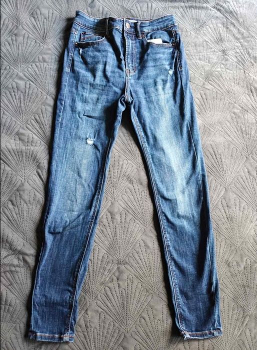 Дънки с висока талия