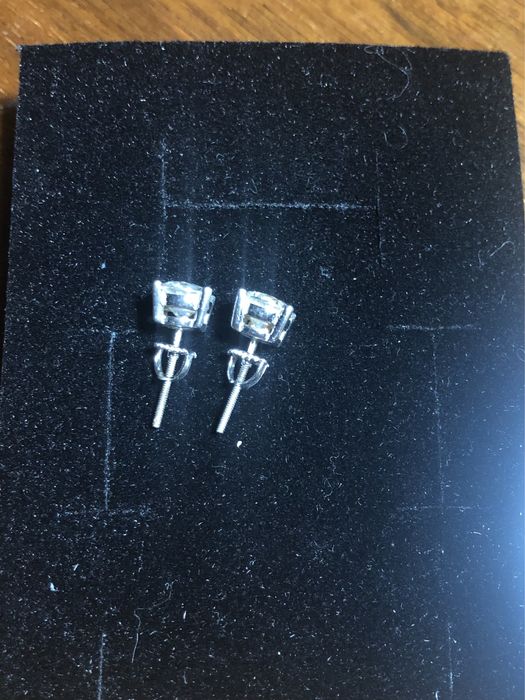 Серебряные сережки