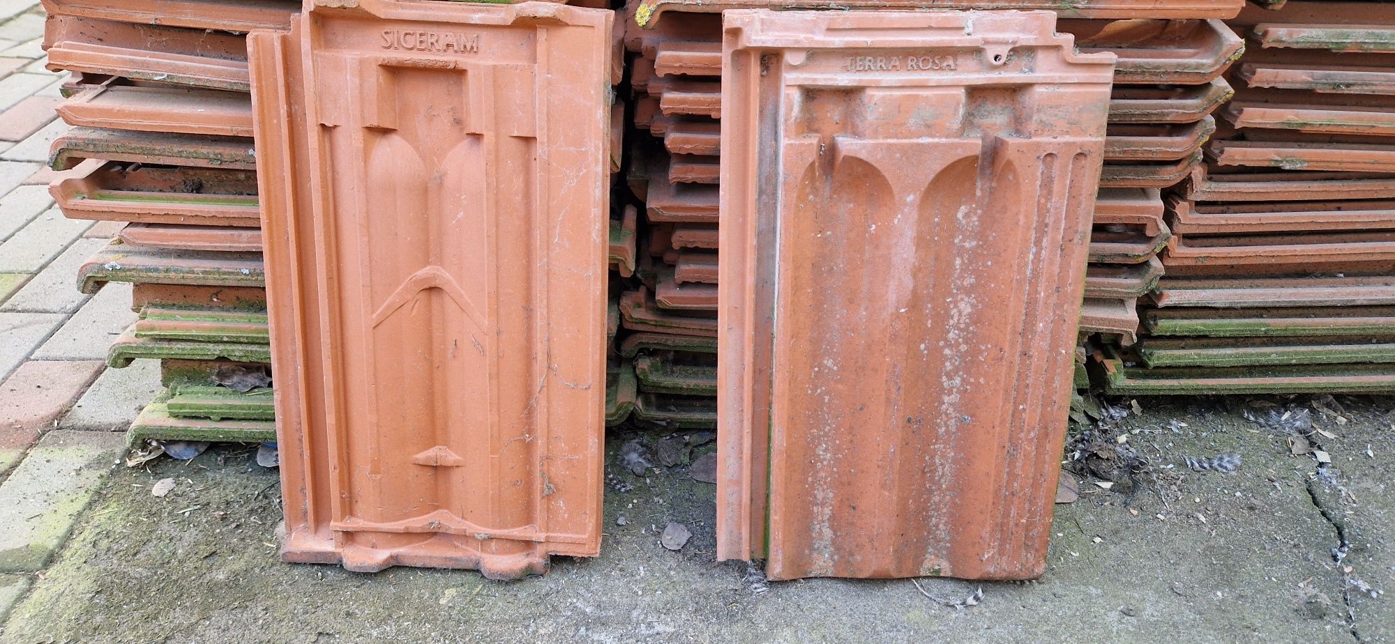 Țiglă ceramică Siceram,model Marsilia Terra rosa,aproximativ 400 bucăț