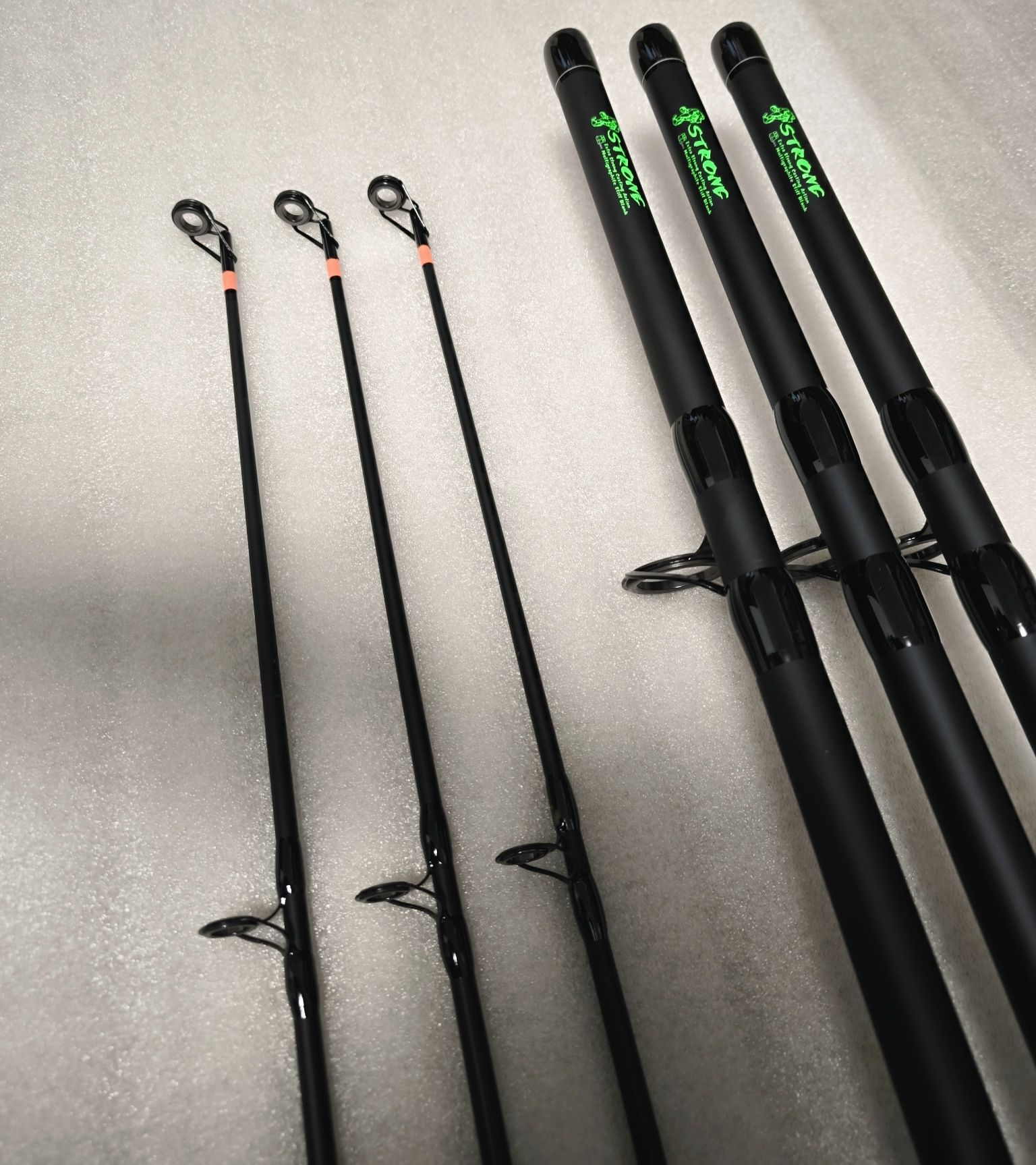 SET 3 Lansete Somn 3.0m Diamant ALB CatFish + 3 Mulinete GB 8000
