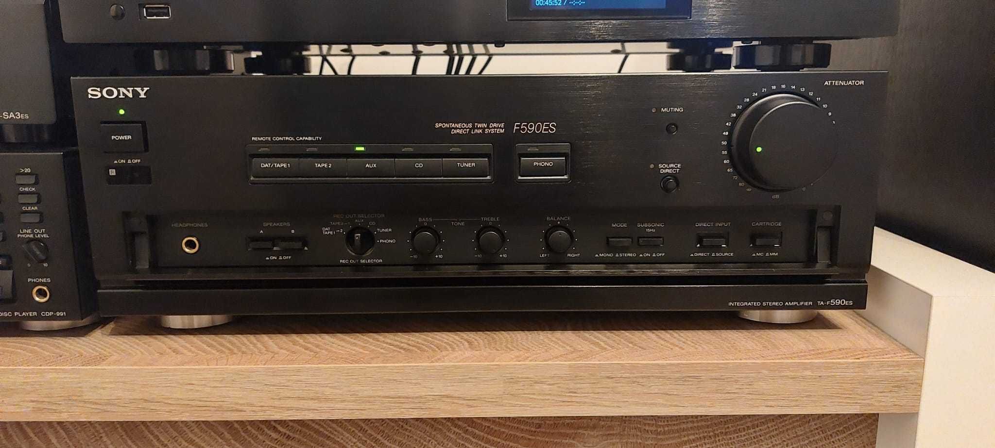 Amplificator SONY TA-F590ES, Amplif. Stereo seria ES