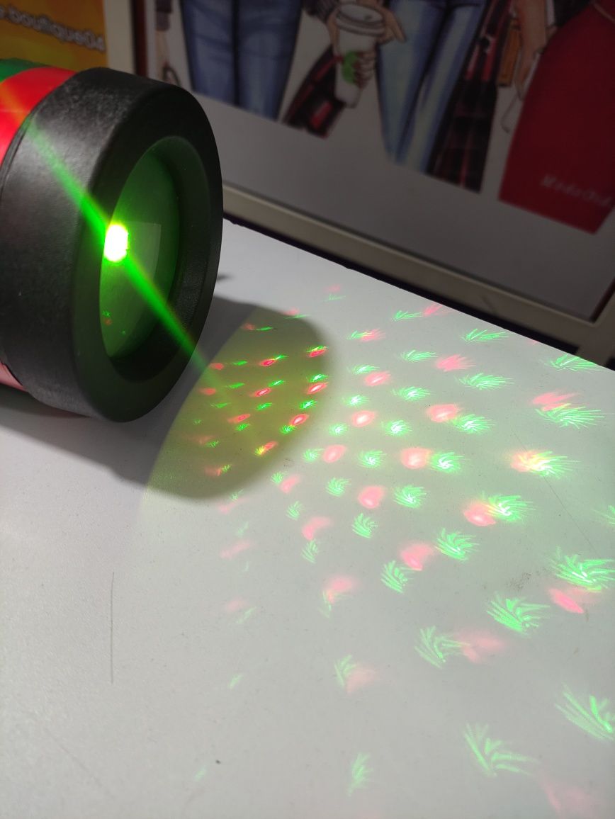 Лазерный проектор для освещения и украшения