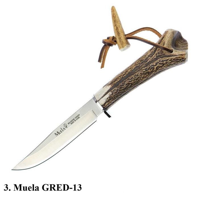 Ловни ножове Muela Испания Еленов Рог 4 модела Муела