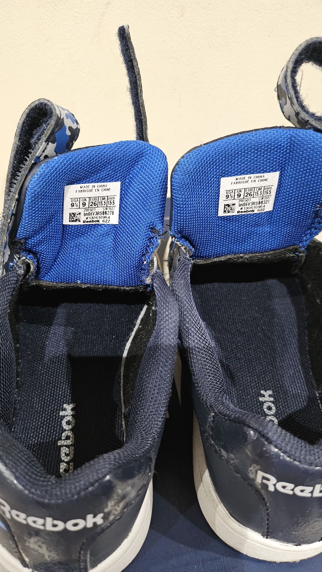 Детски сникърси Reebok
