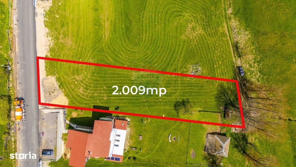 Teren 2,009mp Fundata /  Intravilan/ DN 73