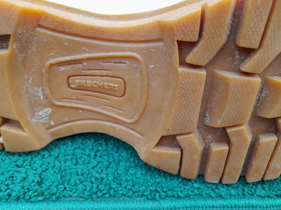 cizme din piele Skechers de femei