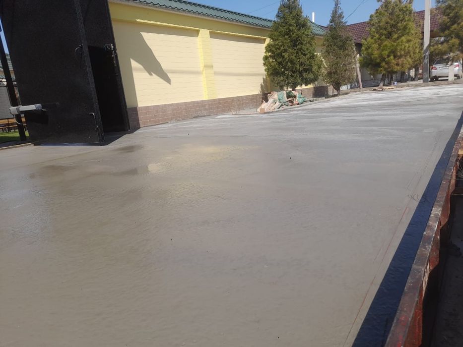 Стяжка құямыз,(Тёплый пол, двор, қойма, үй іштері )