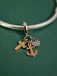 Charm Silver 925 - Love Faith Hope