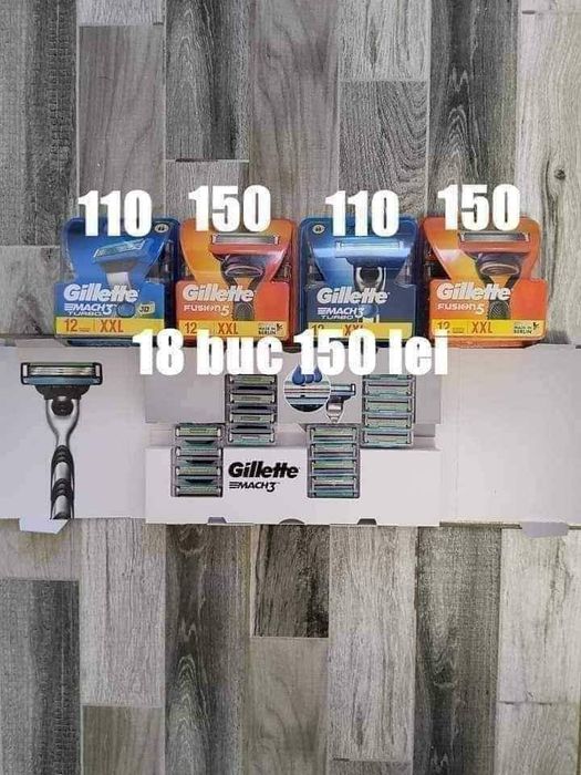 Vand Rezerve Gillette Originale IEFTINE