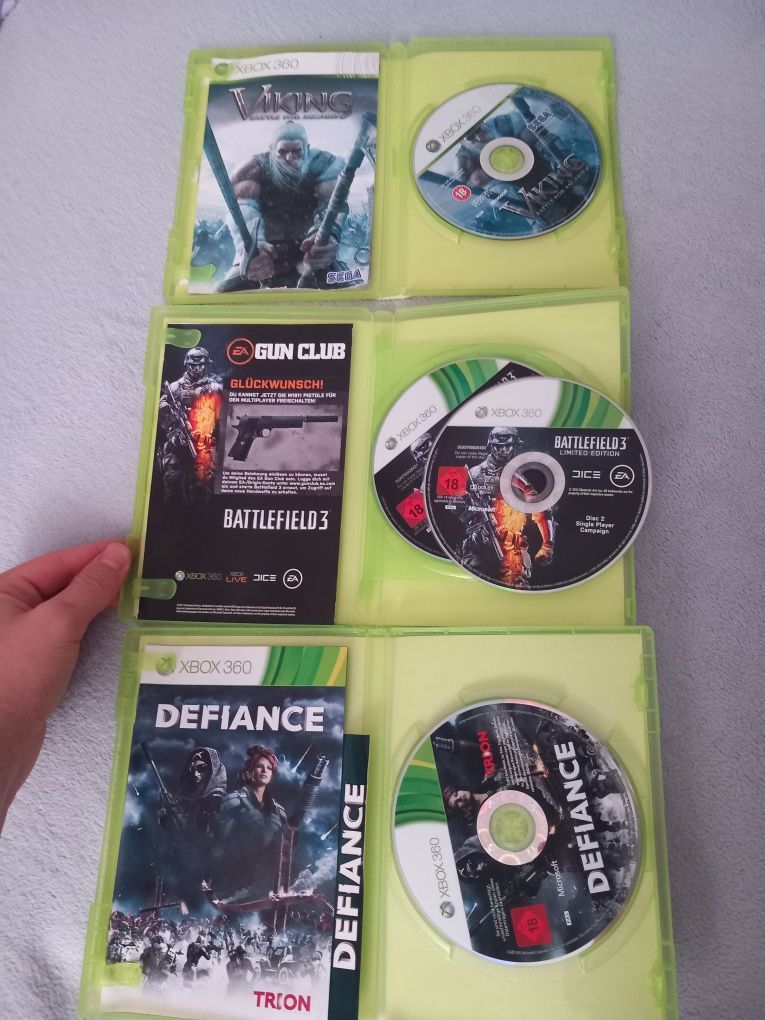 Vând cd-uri cu jocuri pentru xbox 360