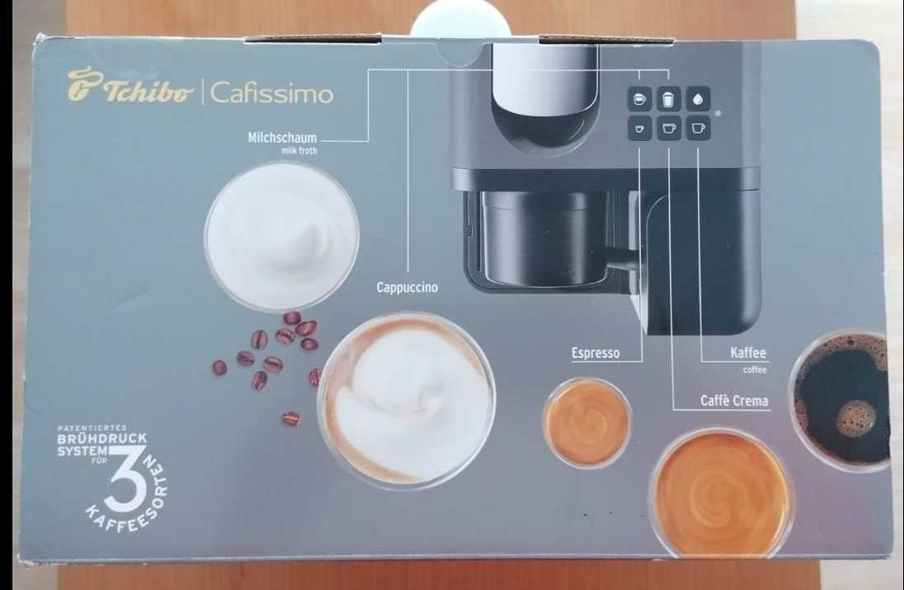 Espressor capsule Tchibo Cafissimo Milk 642483, nou/sigilat