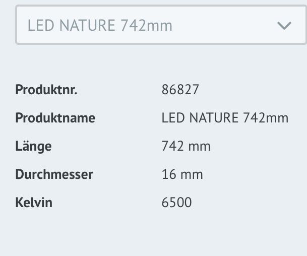 Juwel, LED Nature - 14 W 742 MM
