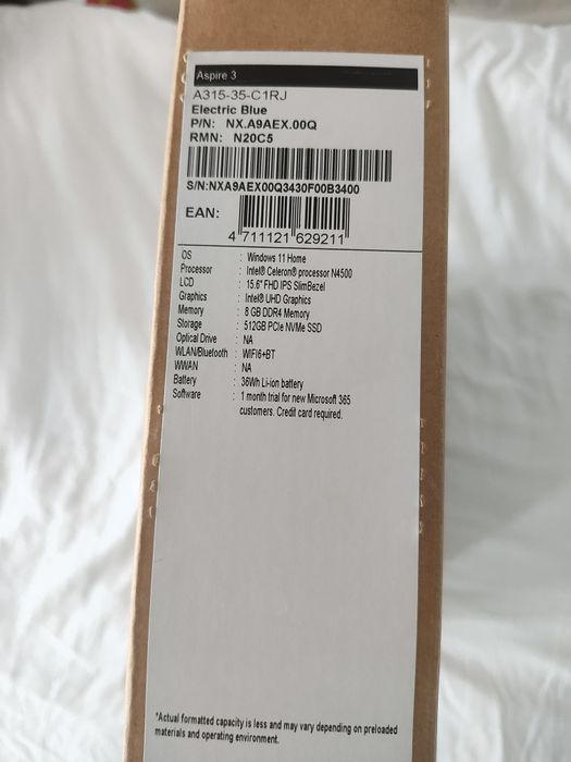 Acer aspire 3 a315-35