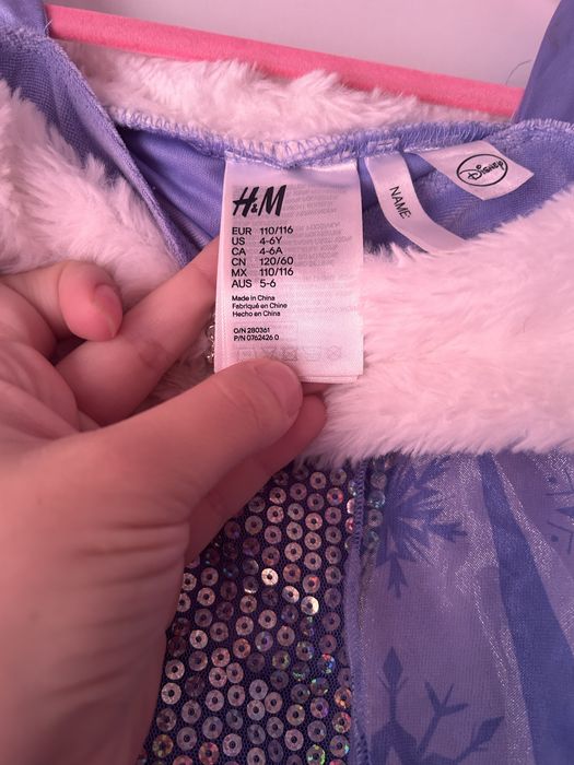 Rochie Elsa H&M 4-6 ani