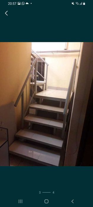 В РАССРОЧКУ НА 6 месяцев. Лестница на 3.5 м.метал.сваренная.