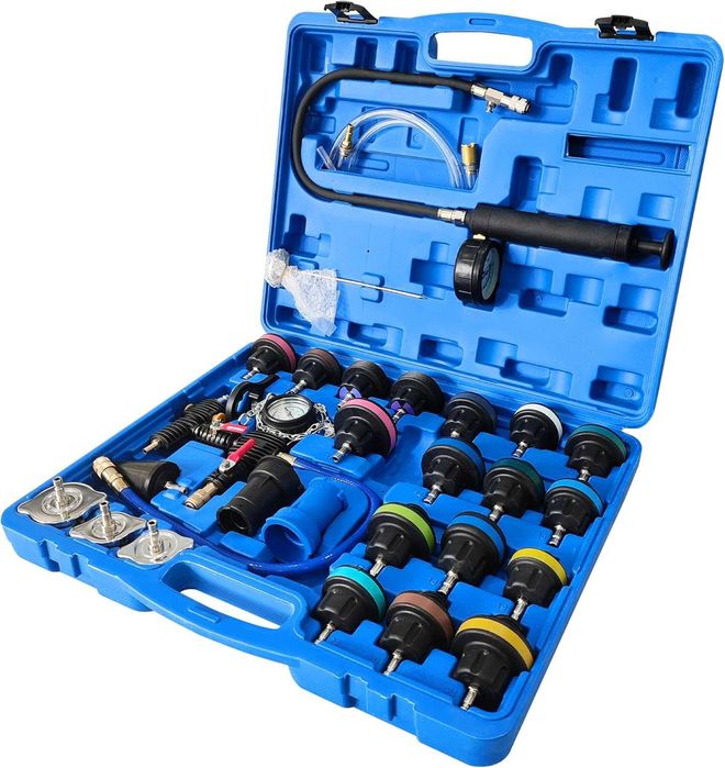 Професионален комплект за тест налягане радиатор и охладит с-ма 28ч