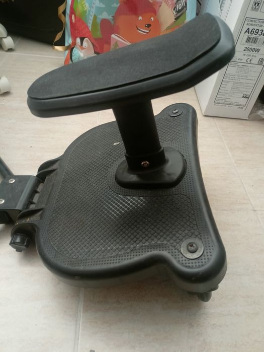 Адаптер за количка за второ дете, платформа с подвижна седалка