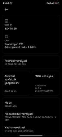 Redmi Note 11Pro 5G