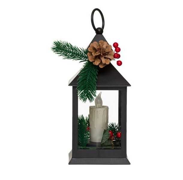 Коледен декоративен фенер LED