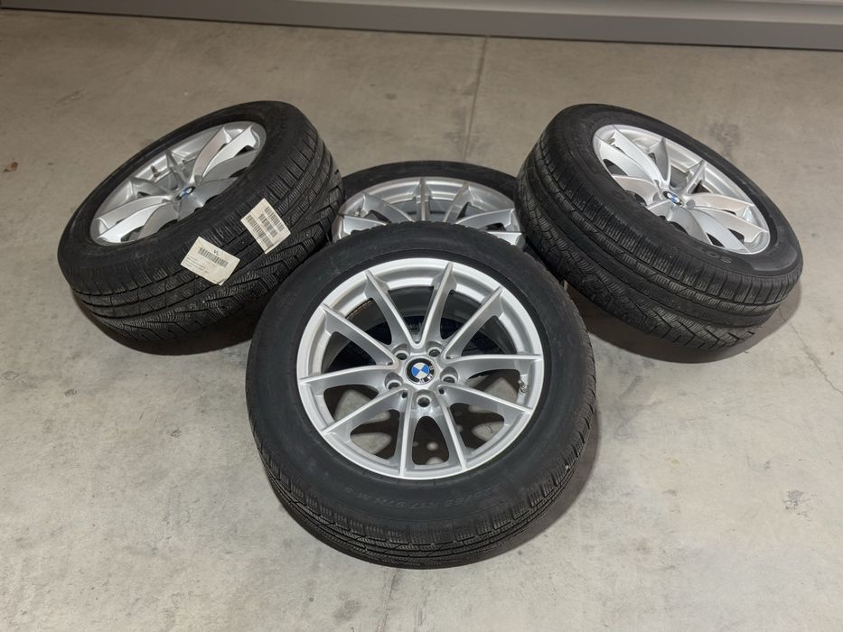 Jante Aliaj r17 BMW G30 G31 + cauciucuri iarna